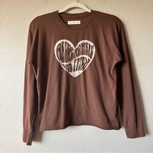 Abercrombie Kids Long Sleeve Graphic Top